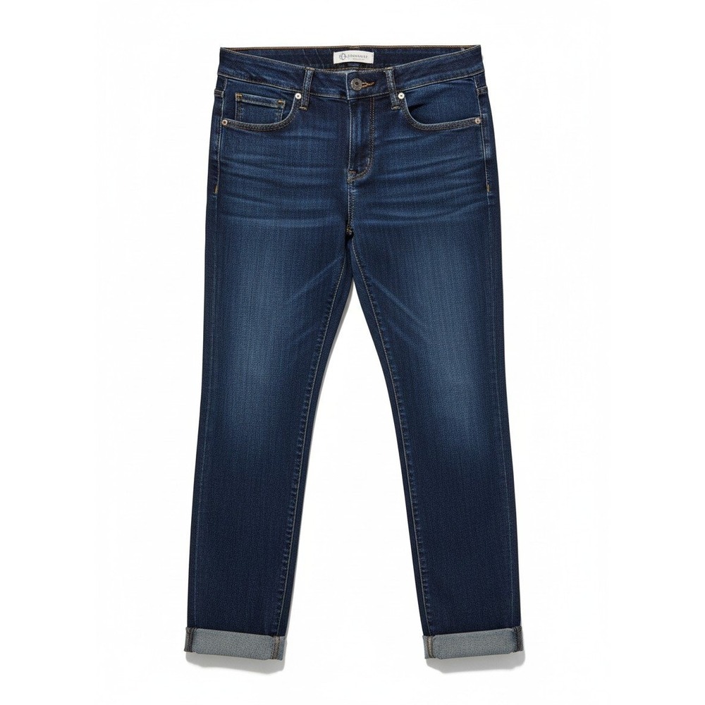 Democracy Ab solution Booty Lift Dark Wash Blue Skinny Jeans, Size 10, B1105ADBX